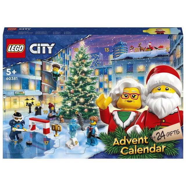 Lego - City Advent Calendar 2023 With 24 Gifts - 60381