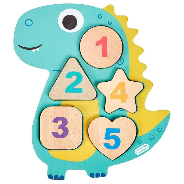 Little Tikes - Wooden Critters Number Puzzle - Dino