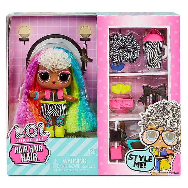 L.O.L. Surprise - Hair Dolls W/ 10 Surprises Assorted 1pc