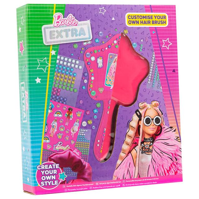 Barbie - Extra Customise Your Own Hair Brush Craft Kit