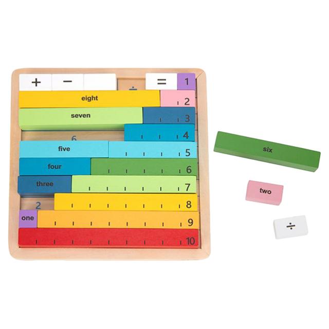 Tooky Toy - Wooden Counting Game Board - 24pcs