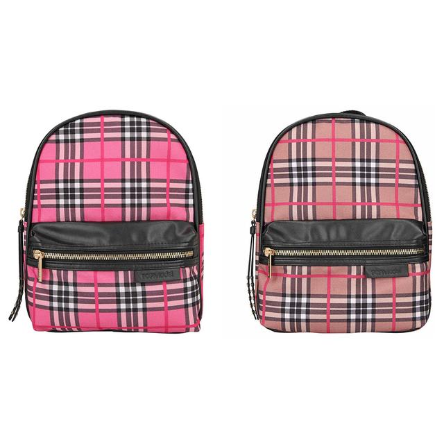 Topmodel - Checked Backpack - Assorted 1pc