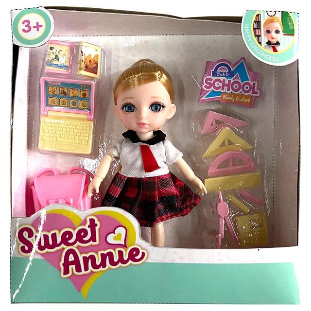 Sweet Annie - Doll In Student Suit Playset - 6-inch