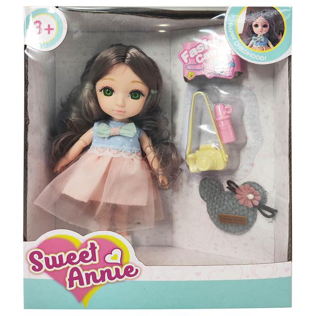 Sweet Annie - Doll Fashion Camera Playset - 6-inch - Yellow