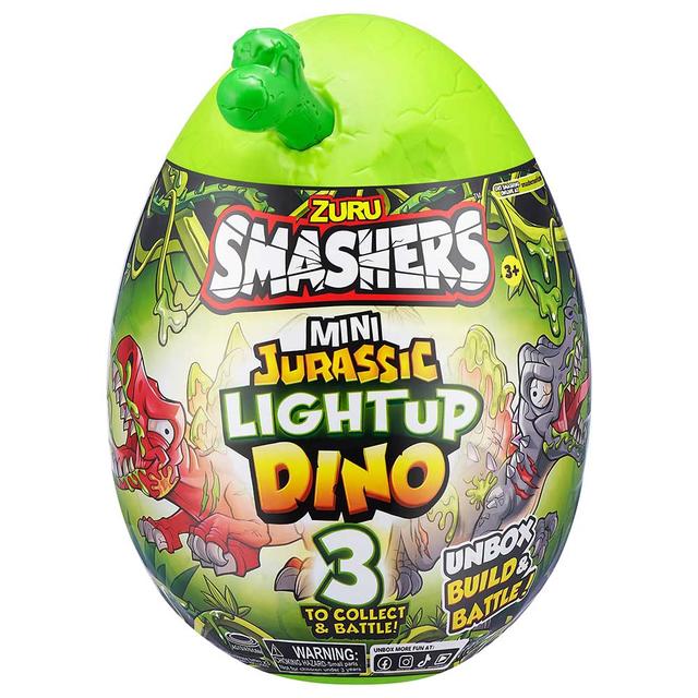 Smashers - Jurassic Series Mini Light-Up Dino - Style May Vary