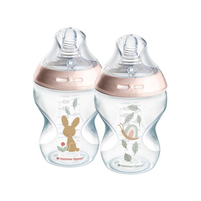 Tommee Tippee - Closer to Nature Bottle 260ml Pack Of 2 - Girl