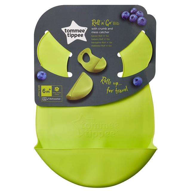 Tommee Tippee - Explora Roll And Go Bib - Green