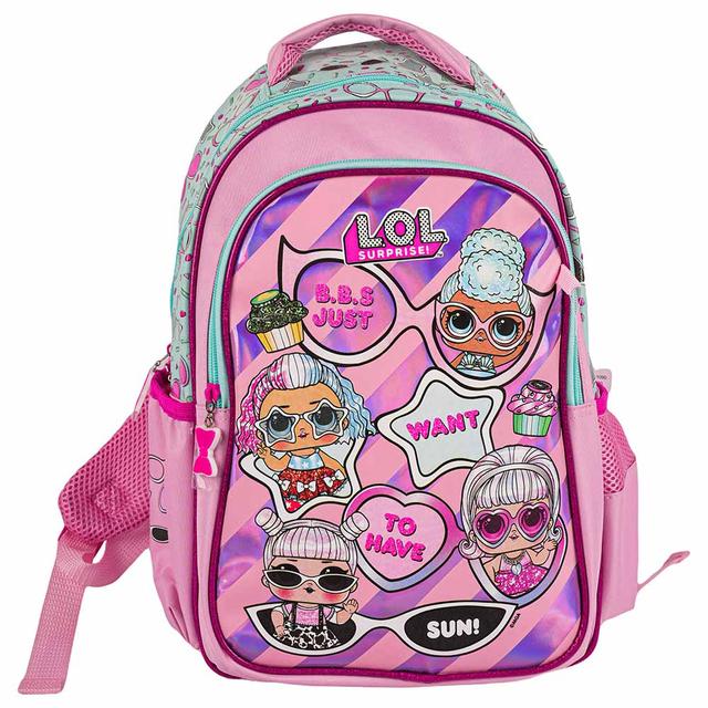 Rainbow Max - LOL Surprise Backpack 16-inch - Pink