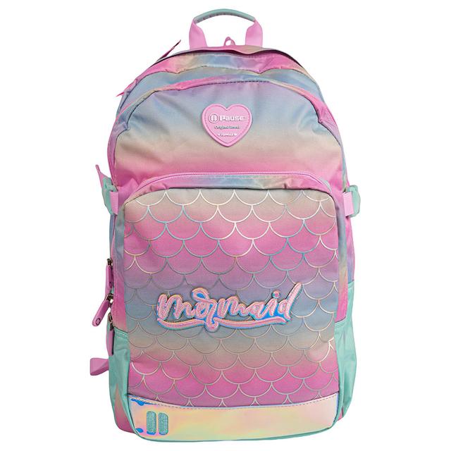 Rainbow Max - Mermaid Backpack W/ Mobile Pocket 17.50-inch