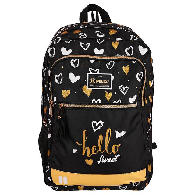 Rainbow Max - Pause Hello Sweet Backpack w/ Laptop Pocket 17.50-inch