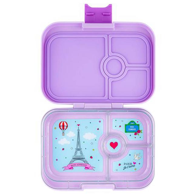 Yumbox - 4 Compartments Paris Panino Bento Lunchbox - Lulu Purple