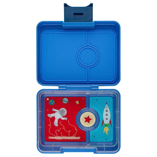 Yumbox - Rocket Snack Box W/ Starts - True Blue