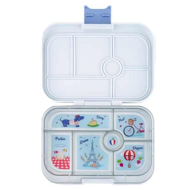 Yumbox - Paris 6 Compartment Lunch Box - Hazy Grey