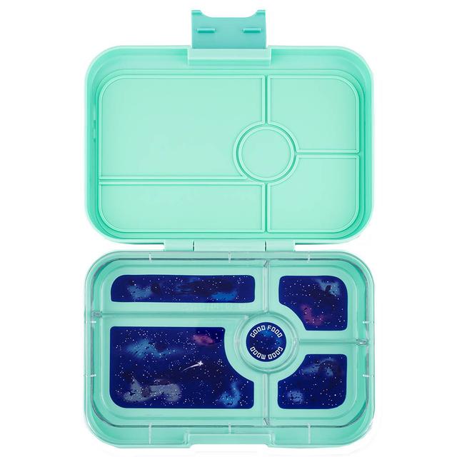 Yumbox - Bali Tapas Space 5 Compartment Lunch Box - Aqua