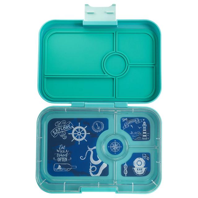 Yumbox - 4 Compartments Antibes Blue Tapas Lunchbox - Explore