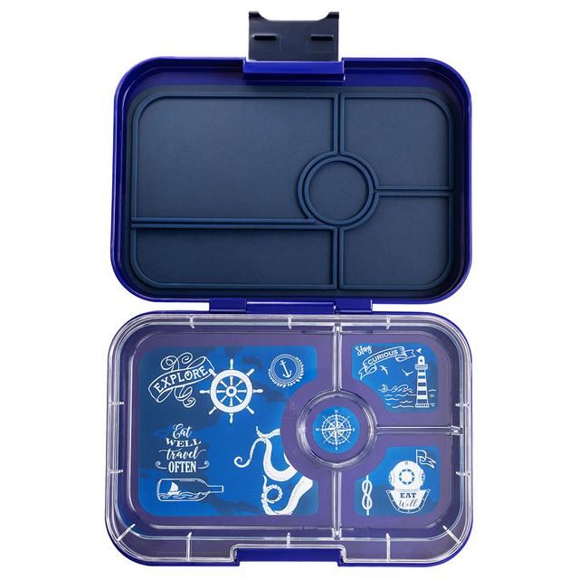 Yumbox - 4 Compartments Portofino Blue Tapas Lunchbox - Explore