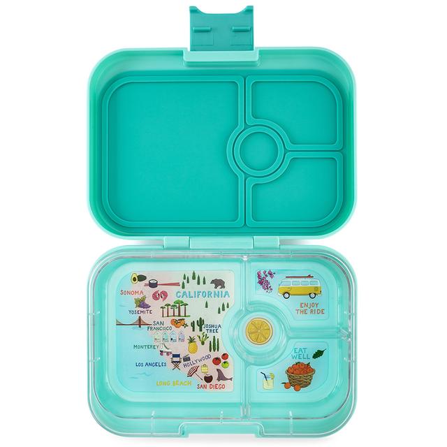 Yumbox - 4 Compartments Surf Green - Kite Lunchbox