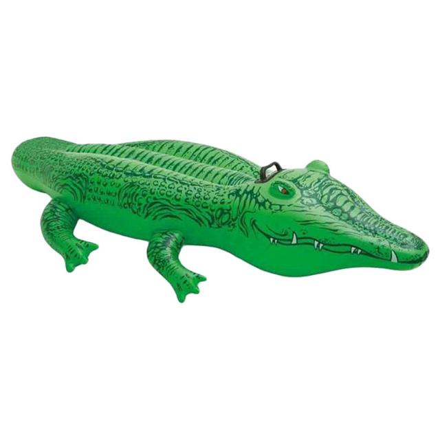 Lil Gator Ride On - Inflatable Pool Float - Green