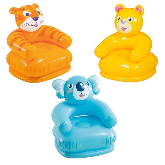 Intex - Happy Animal Inflatable Chair - Style May Vary - 1pc