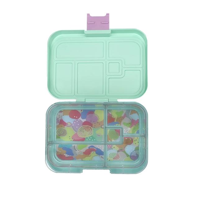 Munchbox Bento - Midi 5 Compartments Lunchbox - Bubblegum Mint