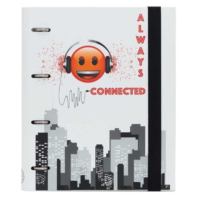 emoji - Always Connected Ring Binder