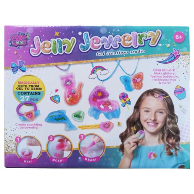 UKR - Jelly Jewellery Craft Kit - 27pcs