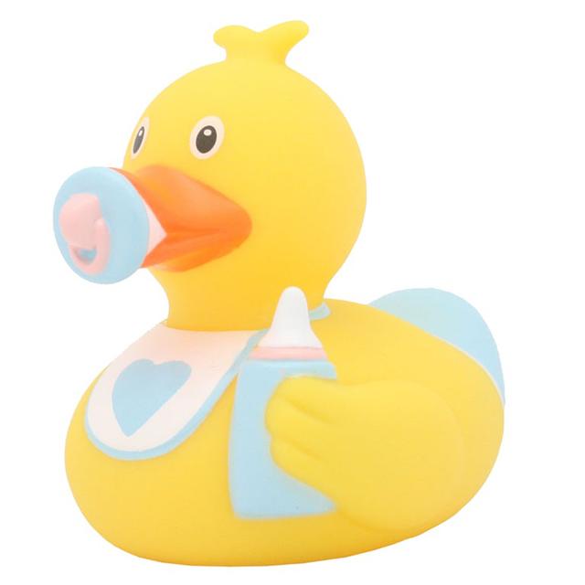 LILALU - Baby Boy Rubber Duck - Yellow & Blue