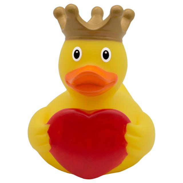 Lilalu - Holdys Duck With Greeting Heart - Yellow