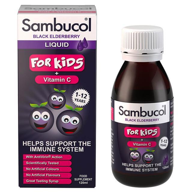 Sambucol - Kids Vitamin C Liquid Support Immune System 120ml