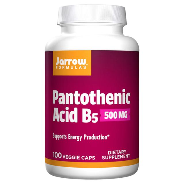 Jarrow - Formulas Pantothenic Acid B5 Veggie Caps 500MG 100's 