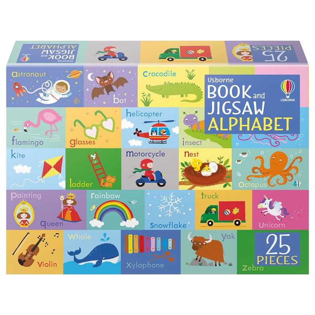 Book and Jigsaw Alphabet