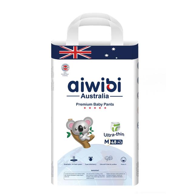 Aiwibi - Premium Baby Pants - Size M 6-11kg - 48pcs