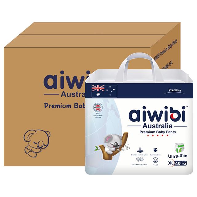 Aiwibi - Premium Baby Pants - Size 5 - XL 12-17kg - Pack Of 4