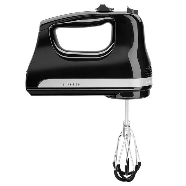 Kitchenaid - 6 Speed Hand Mixer 60W - Onyx Black