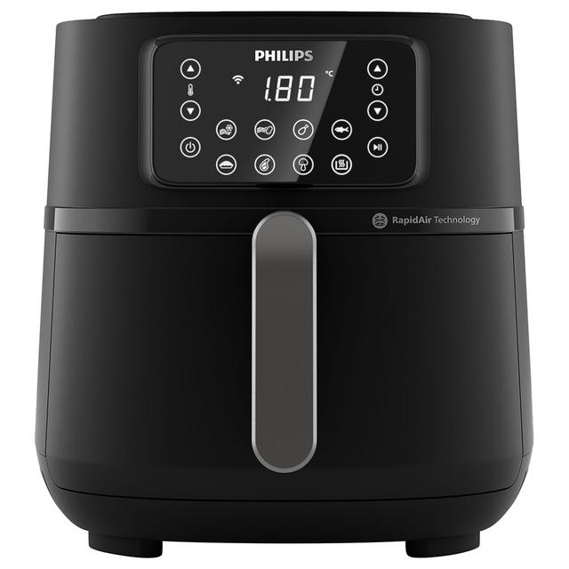 Philips - XXL Connected 6 Portions Airfryer 5000 Series - Black