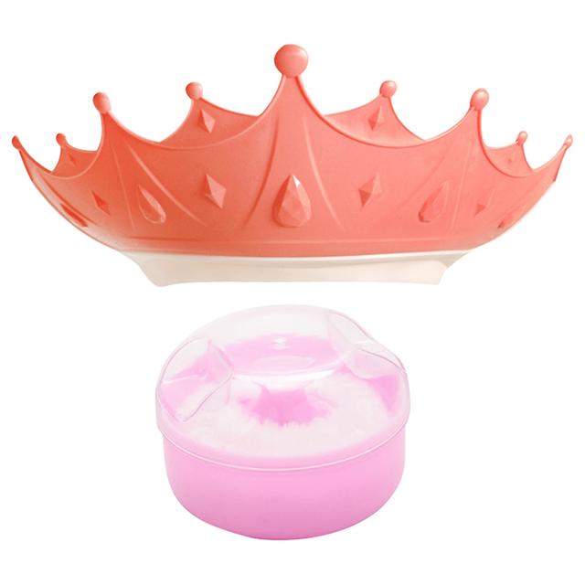 Star Babies - Shower Cap w/ Powder Puff - Pack Of 2 - Pink