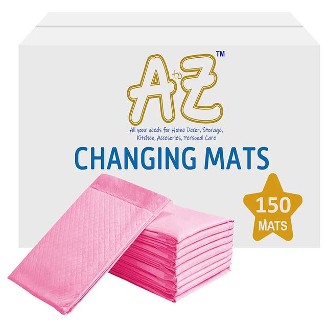 A To Z - Large Disposable Changing Mats - 150pcs - Pink