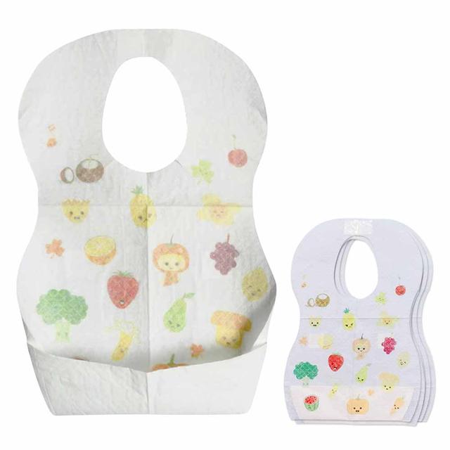 Star Babies - Disposable Bibs Pack of 10 - Fruits