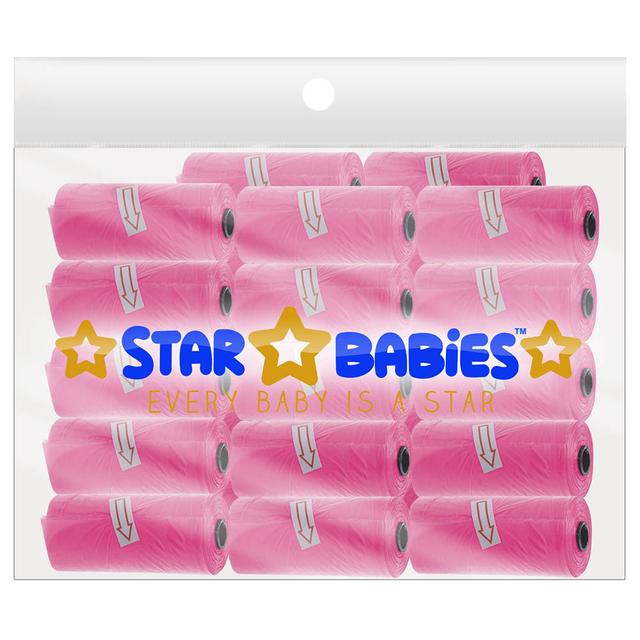 Star Babies - Scented Bag - Pack of 25/375 Bags - Pink