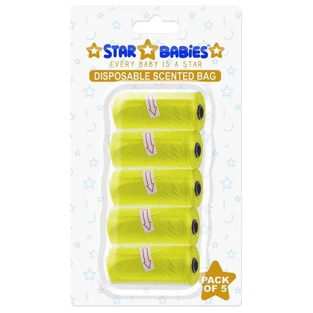 Star Babies - Scented Bag Pack of 5/75 Bags - Yellow