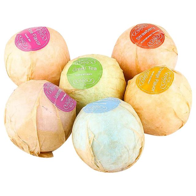 Bath Bomb - Vegan Shea & Cocoa Butter Spa Gift Set