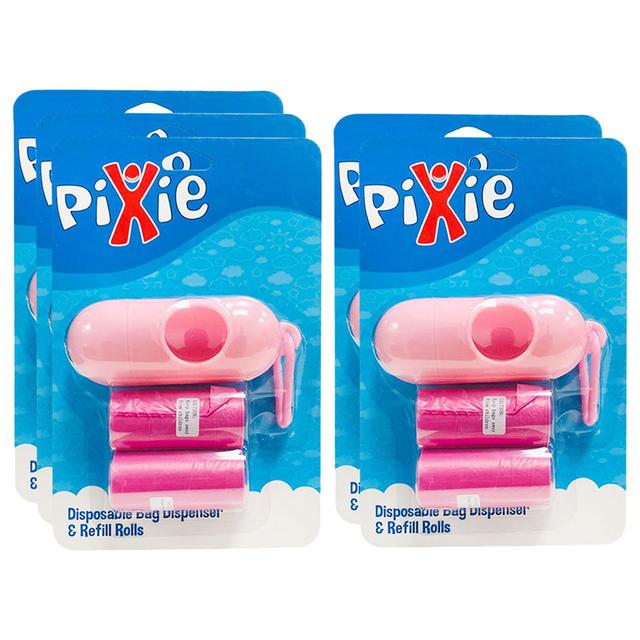 Pixie - Dispenser Bag & Refill (Pink) (Buy 3 Get 2 Free)