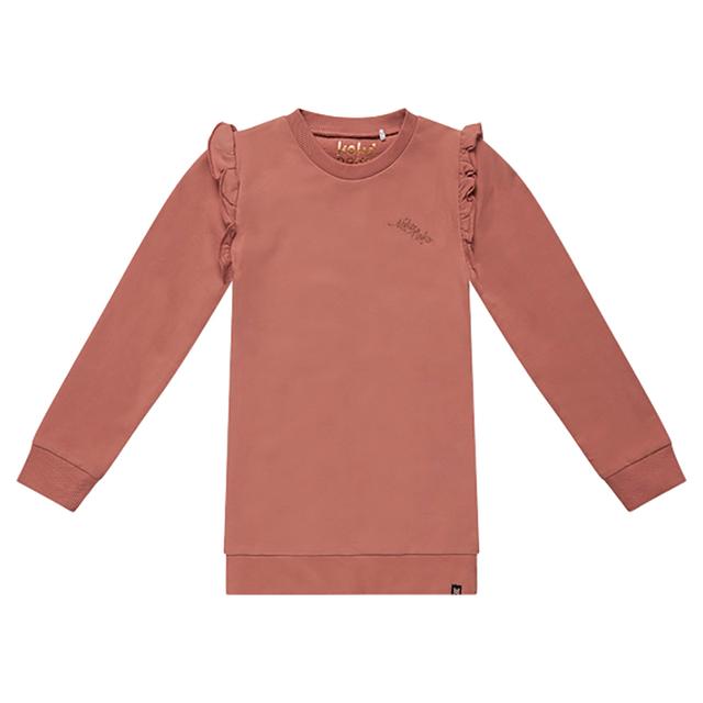 Koko Noko - Girls Nena Long Sleeves Cotton Dress - Pink