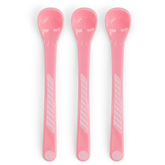 Twistshake - Feeding Spoon - Pack of 3 - Pastel Light Pink