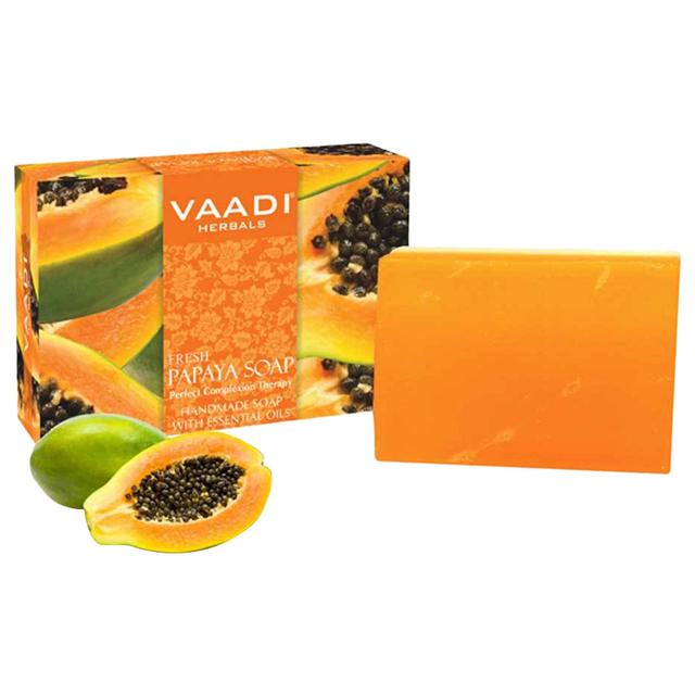 VAADI HERBALS - Fresh Papaya Soap - 75g