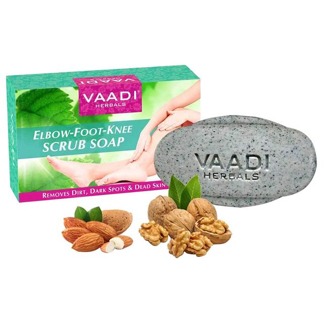 VAADI HERBALS - Elbow Foot Knee Scrub Soap - 75g