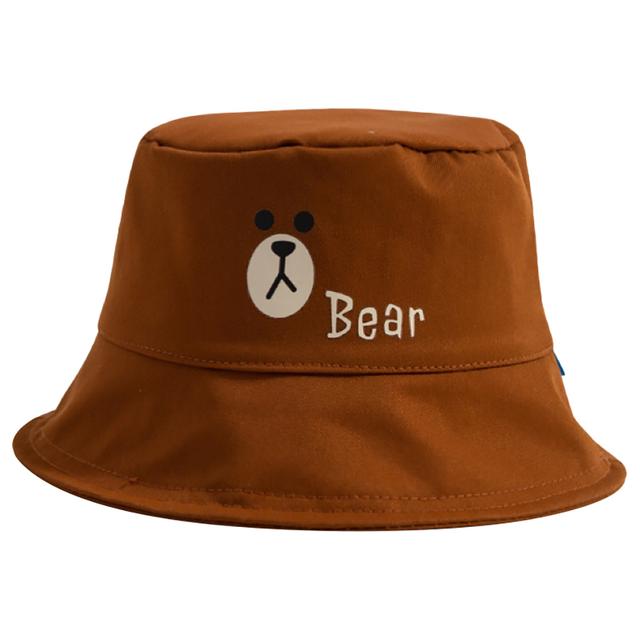 The Girl Cap - Kids Hat - Brown Bear