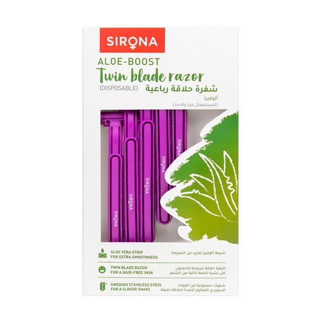 Sirona - Disposable Hair Removal Razor for Women - Pack of 5