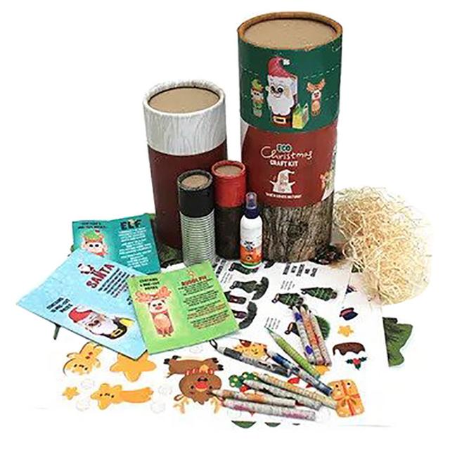 Buy Responsibly - Christmas Eco Craft Diy Kit Gift Box For Kids