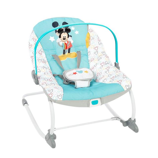 Bright Starts - Mickey Mouse Infant To Toddler Rocker - Blue